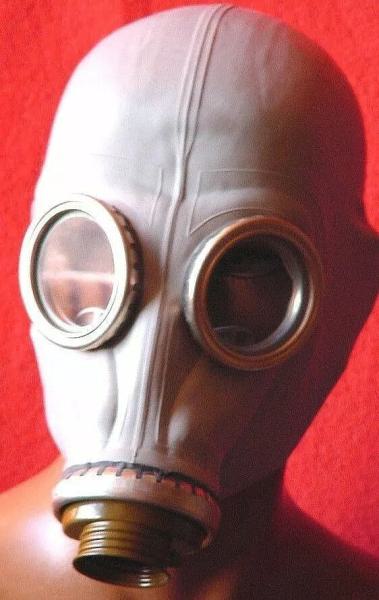 NVA Gasmaske Filter ABC Schutzkleidung
